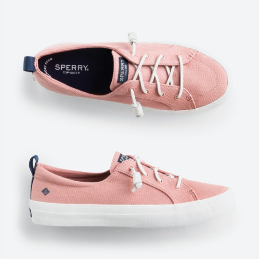 Crest Vibe Washed Twill Barrel Sneaker